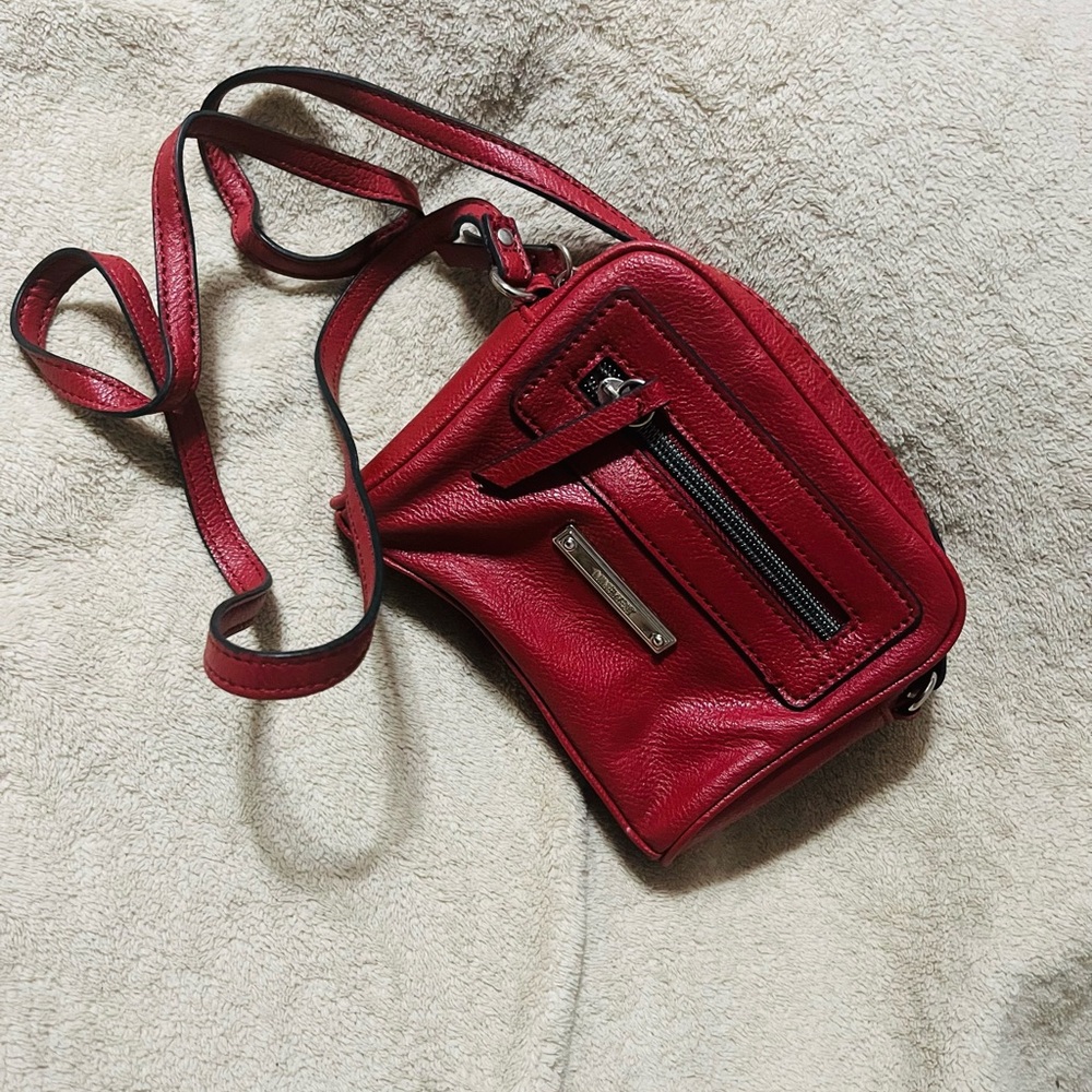 Nine West Vibrant Red Crossbody Bag